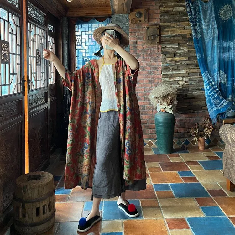 Vintage Bloom Kimono