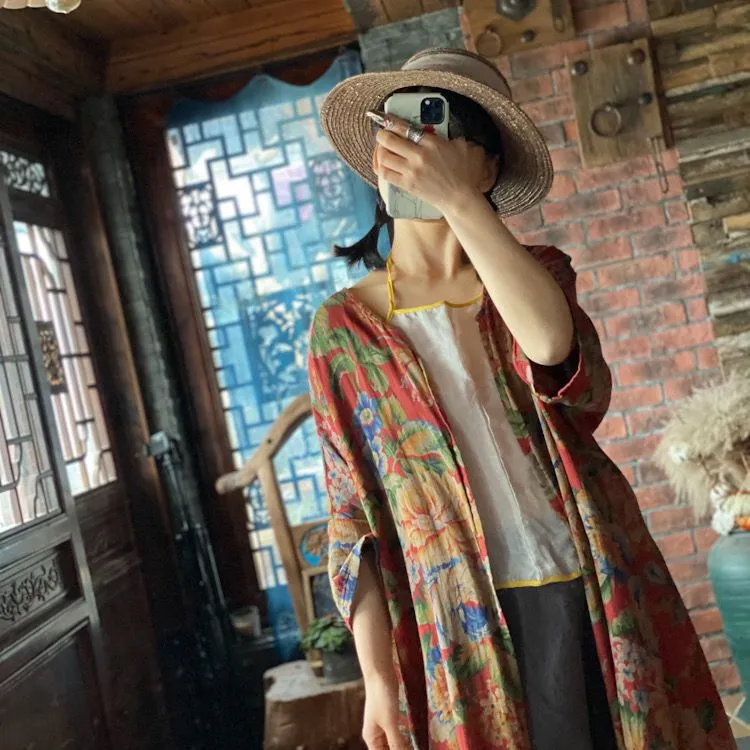 Vintage Bloom Kimono