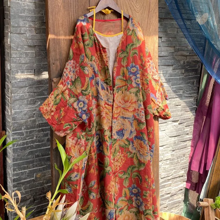 Vintage Bloom Kimono