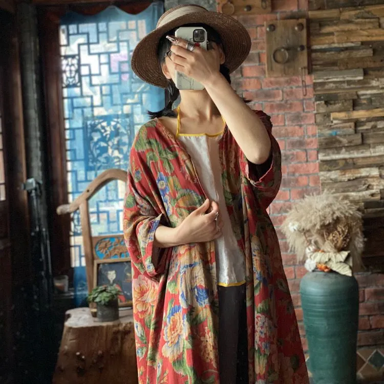 Vintage Bloom Kimono