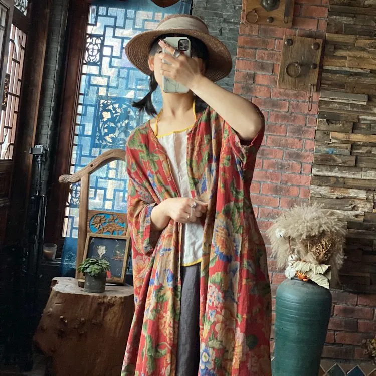 Vintage Bloom Kimono