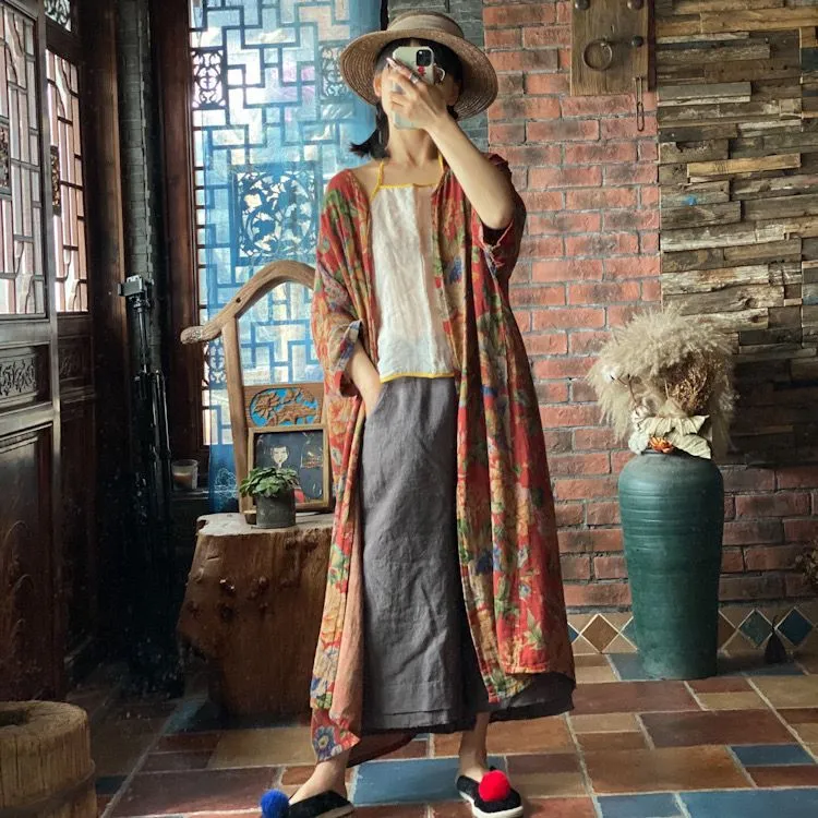 Vintage Bloom Kimono
