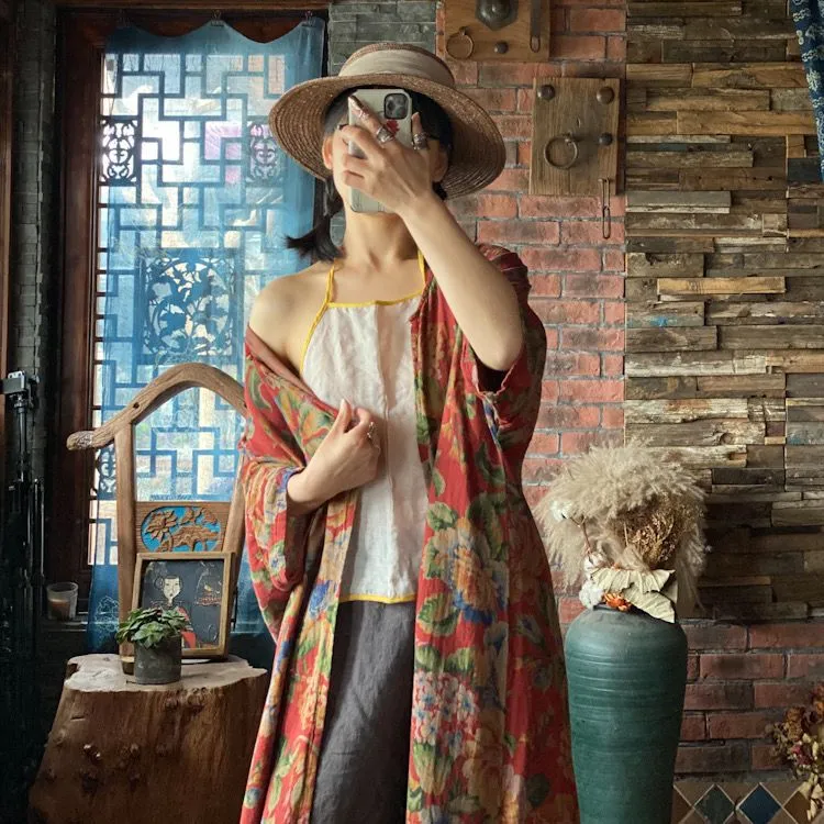 Vintage Bloom Kimono