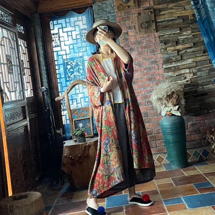 Vintage Bloom Kimono