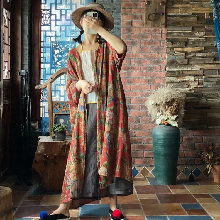Vintage Bloom Kimono