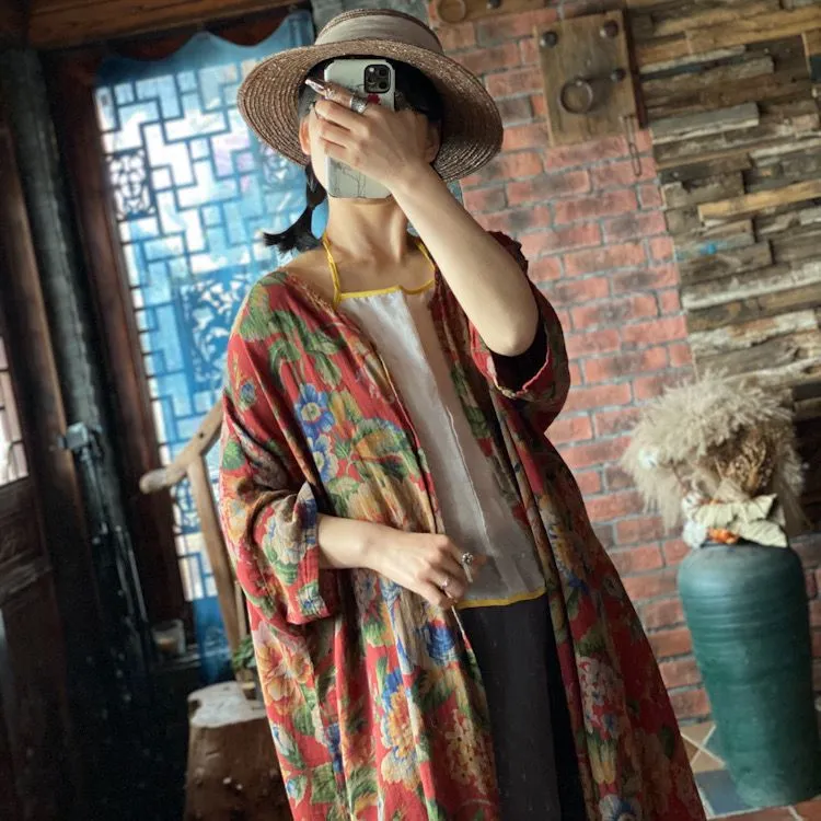 Vintage Bloom Kimono