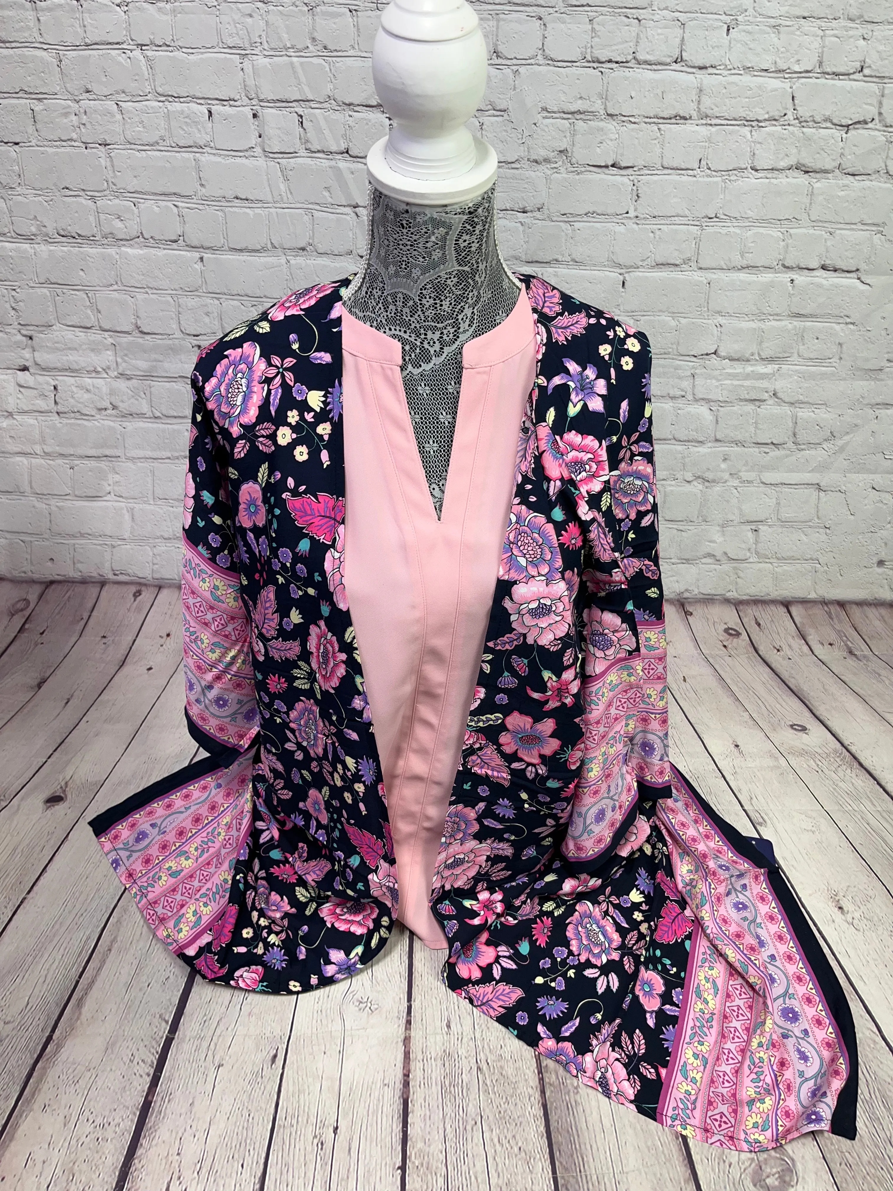 Viscose Floral Kimono