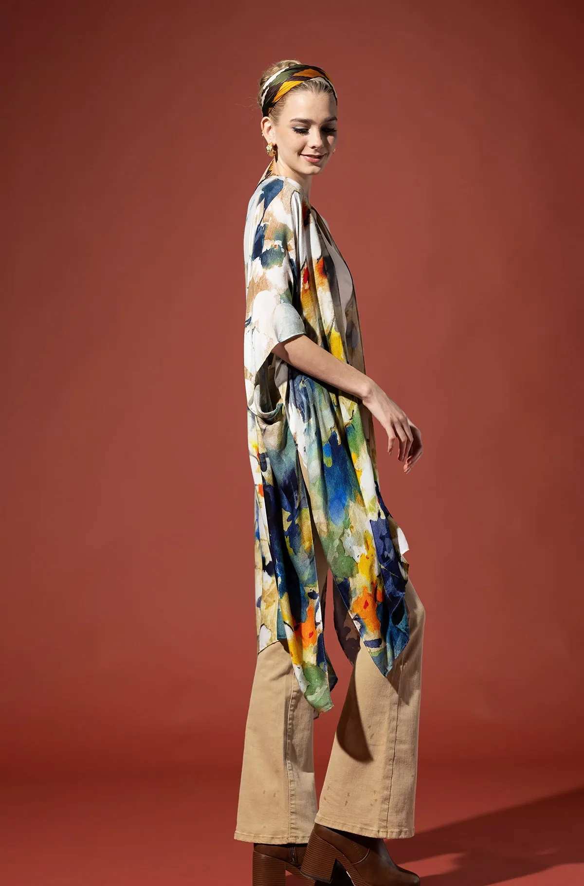 Vivid Impressions Kimono
