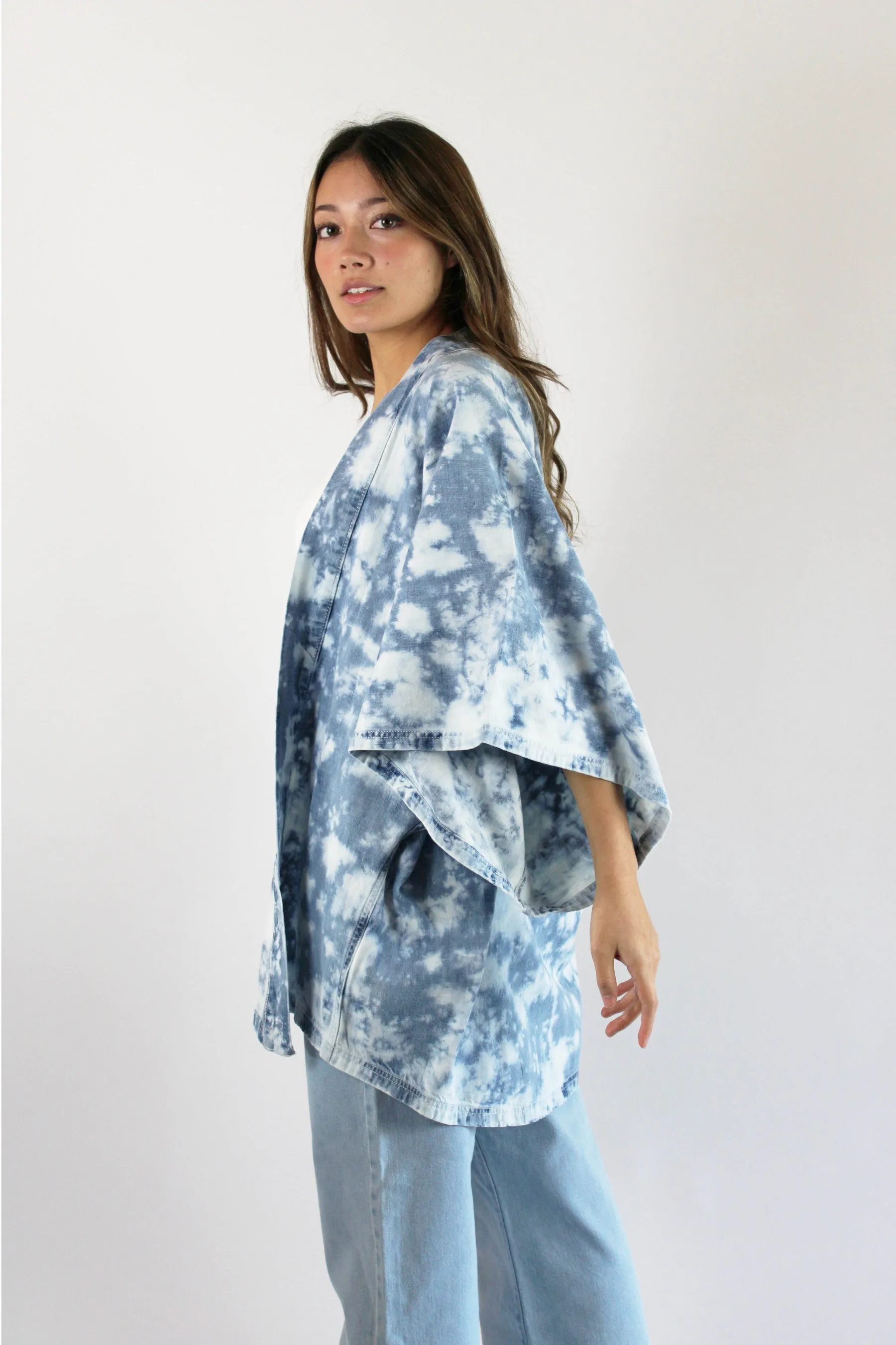 Wabi Sabi Kimono - Sky Wash