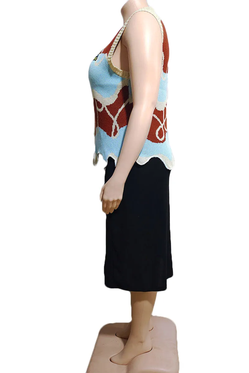 WH0125 Knitted Casual Vest