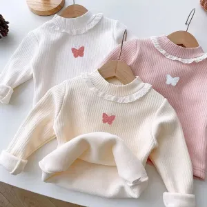 Winter Beige Kids' Sweater