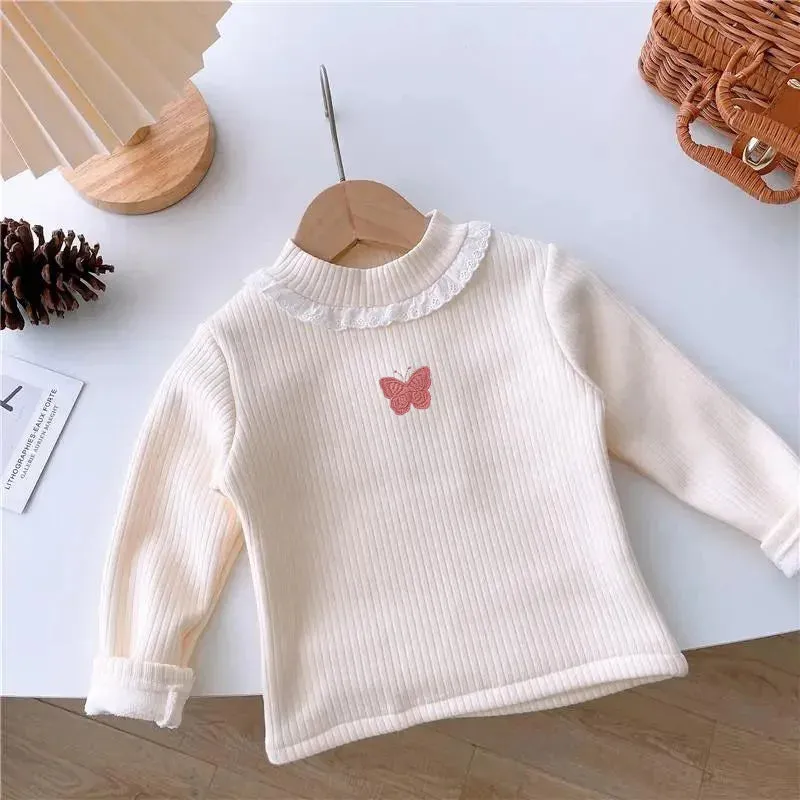 Winter Beige Kids' Sweater