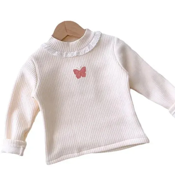 Winter Beige Kids' Sweater