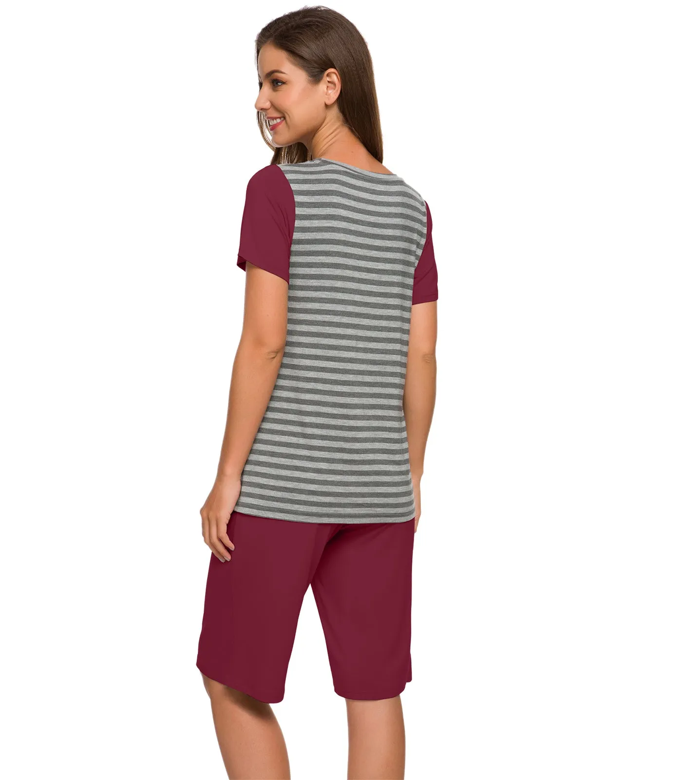 WiWi Womens Pajamas Set Plus Size Pjs Loungewear