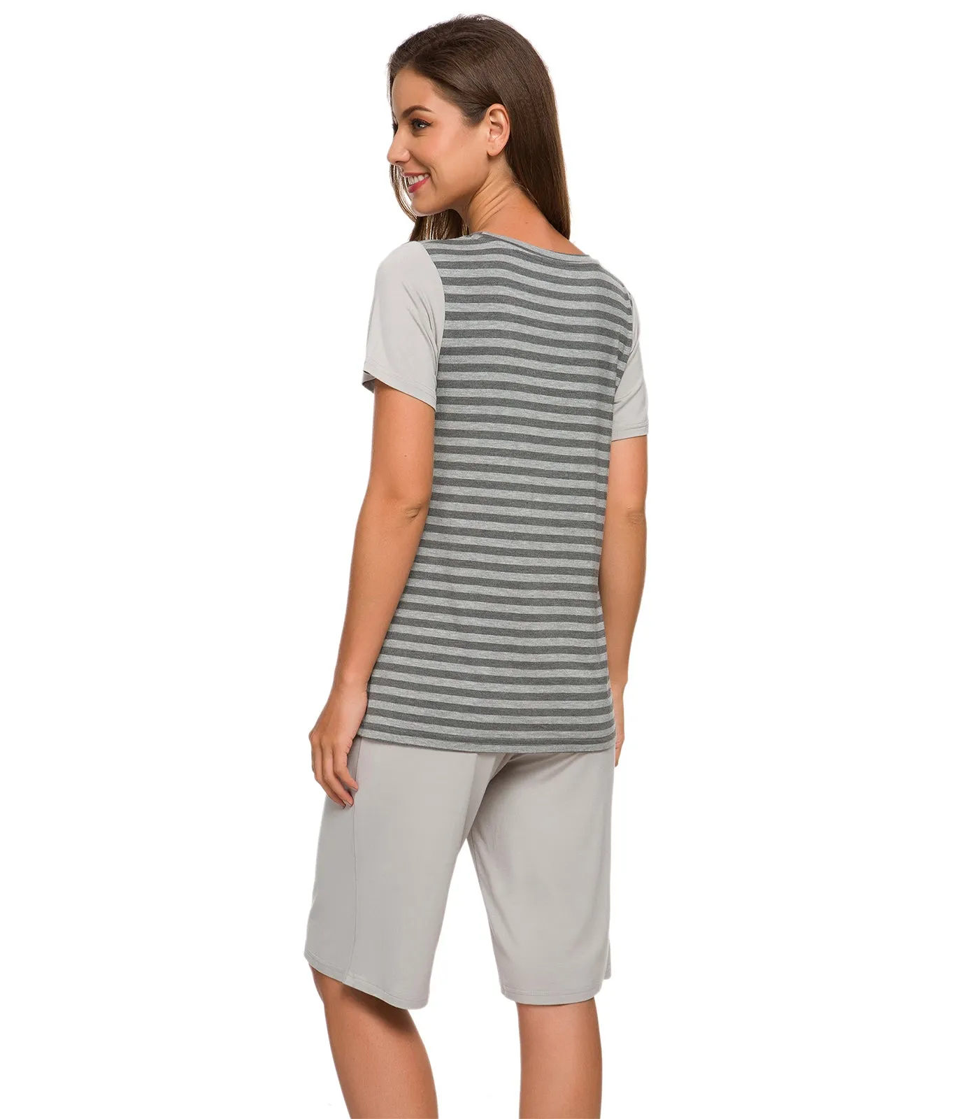 WiWi Womens Pajamas Set Plus Size Pjs Loungewear