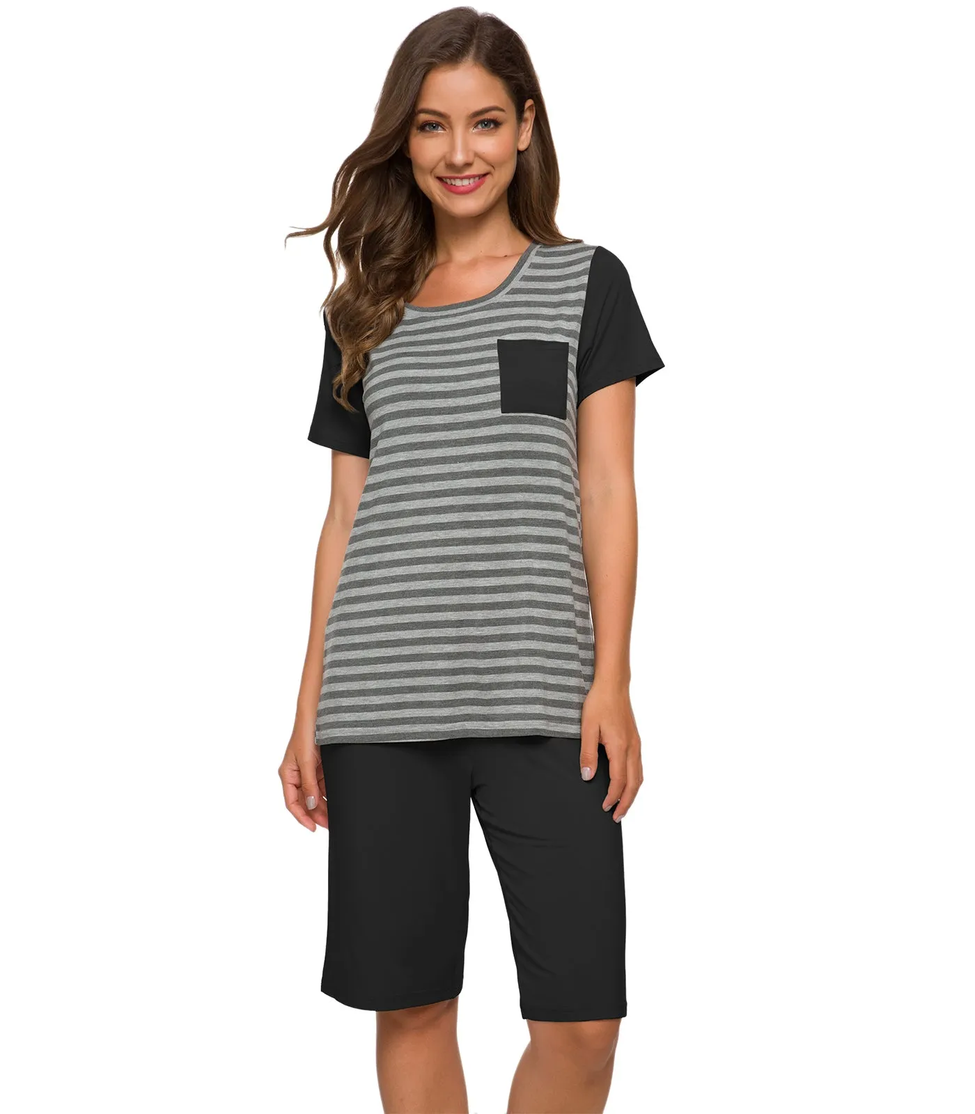 WiWi Womens Pajamas Set Plus Size Pjs Loungewear