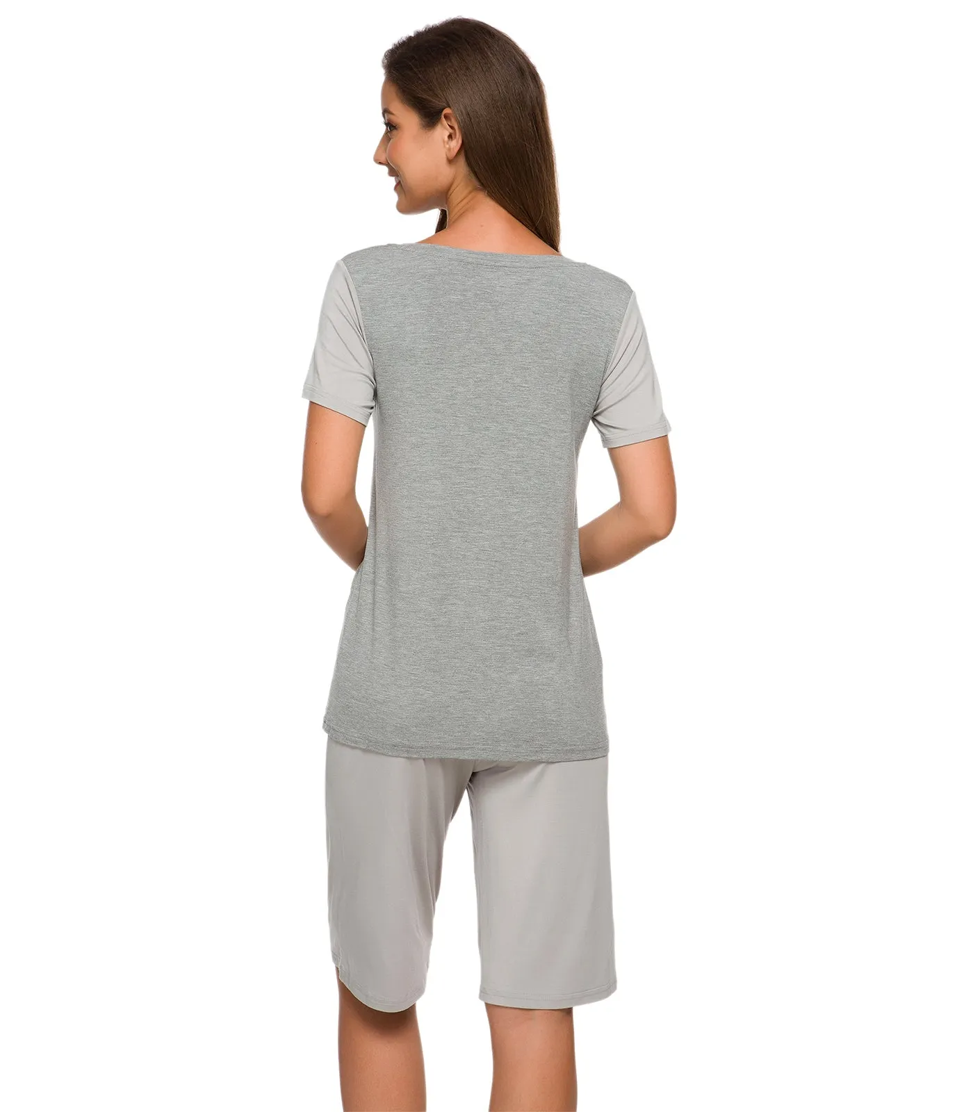 WiWi Womens Pajamas Set Plus Size Pjs Loungewear