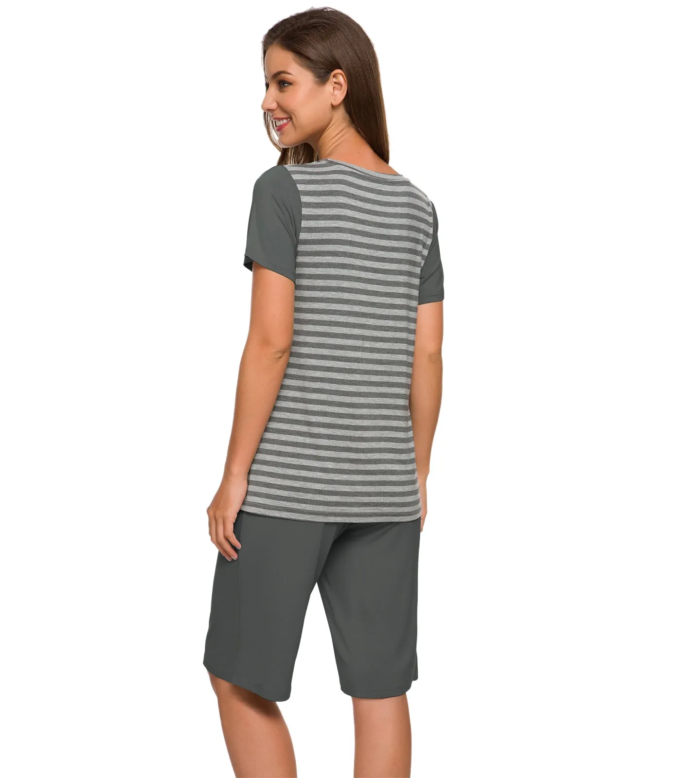 WiWi Womens Pajamas Set Plus Size Pjs Loungewear