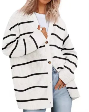 Women's Cardigan with Button Closure