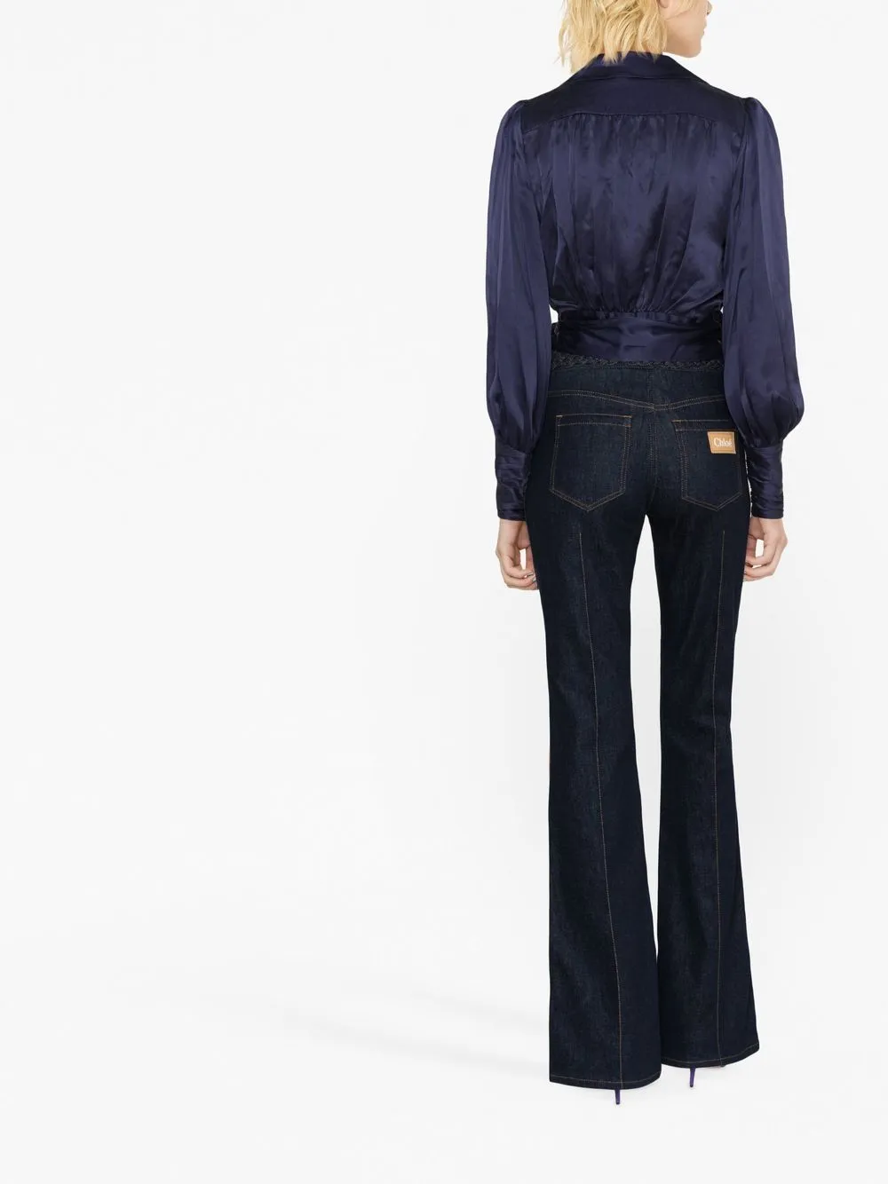 Wrap blouse