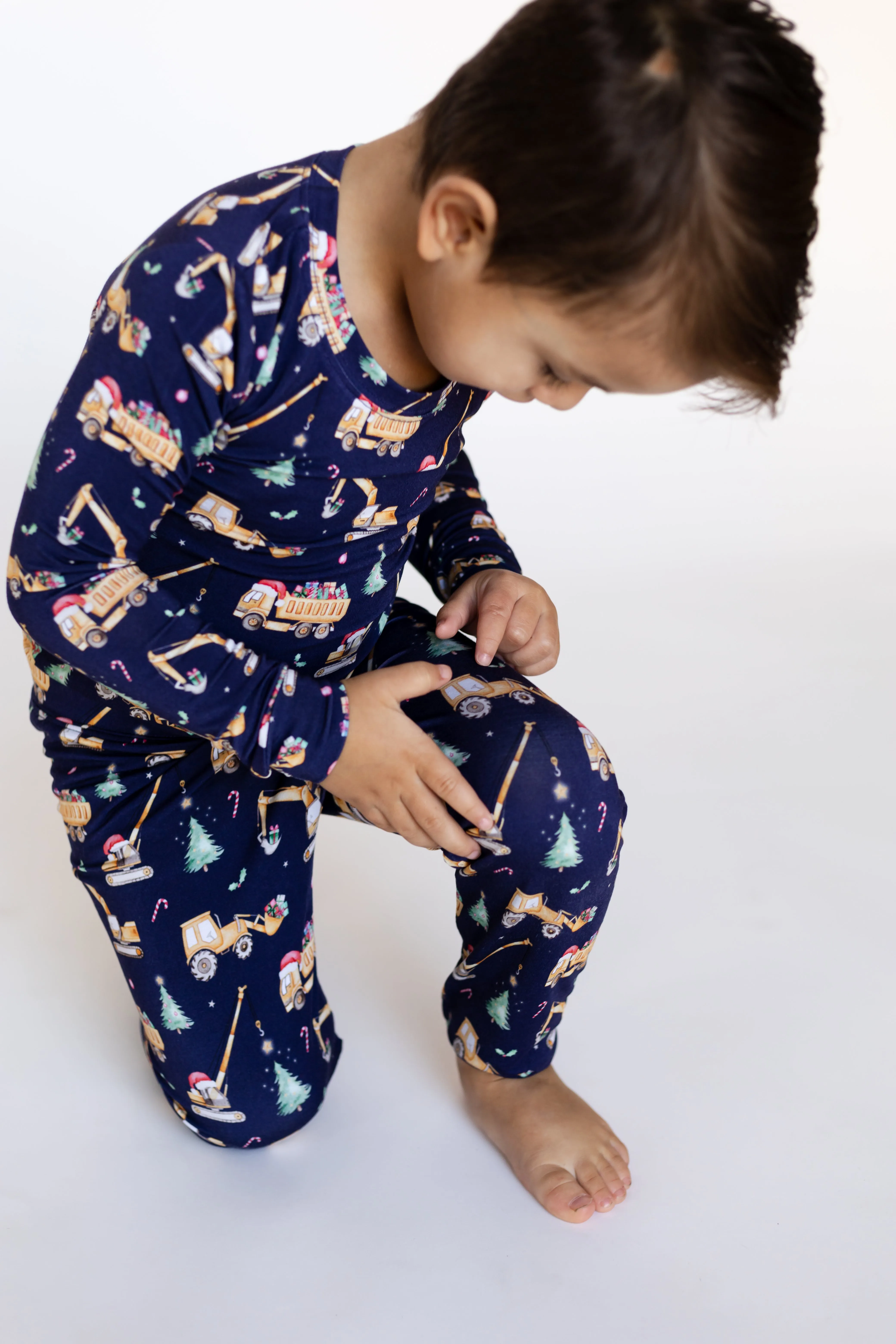 Xmas Construction Two-Piece PJs