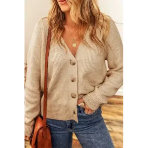 Y2K Buttoned Jacket with Slightly Stretchy Material and Sleeve Length Options