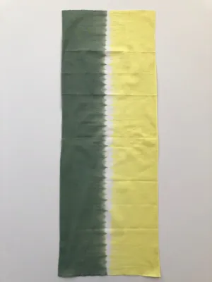 Yellow Somewake Shibori Tenugui