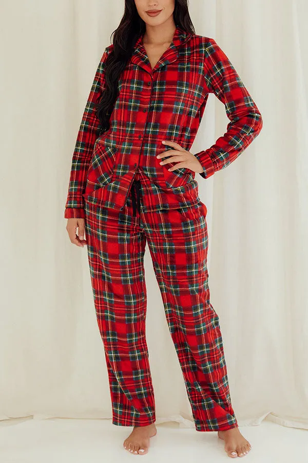 Youmita 6 Pieces Wholesale Comfortable and Stylish Sleepwear Lady Plaid Print Button Pajama Set