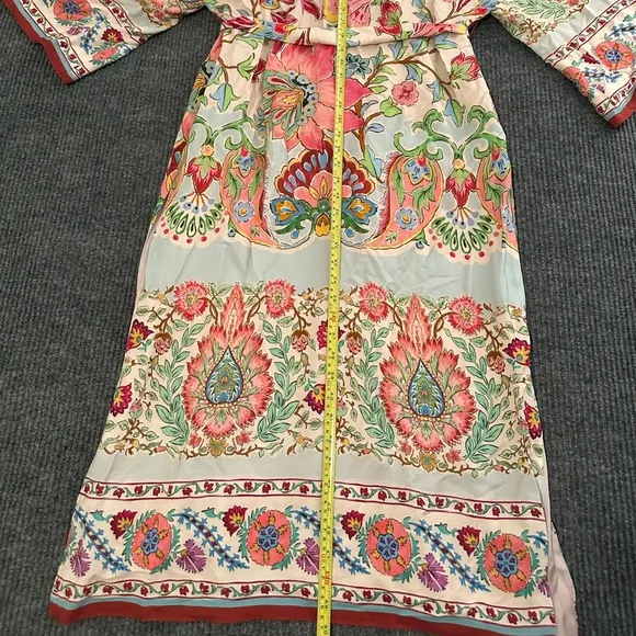 Zara Limited Edition Floral Kimono Robe Women’s Size Medium