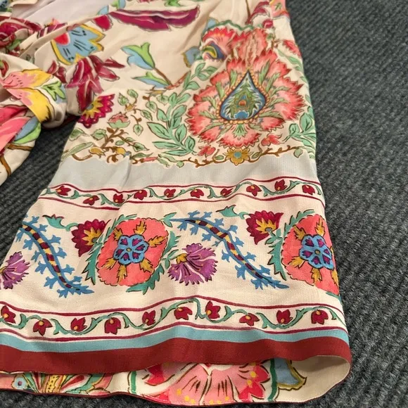 Zara Limited Edition Floral Kimono Robe Women’s Size Medium